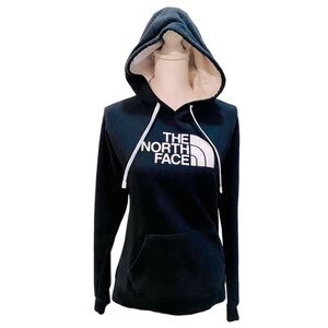 The North Face Black Hooded Sweatshirt Medium